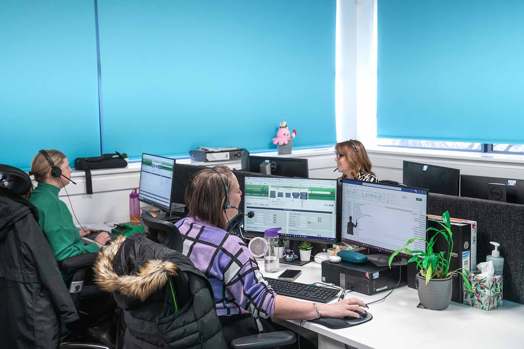 The Ascot Group open-plan office